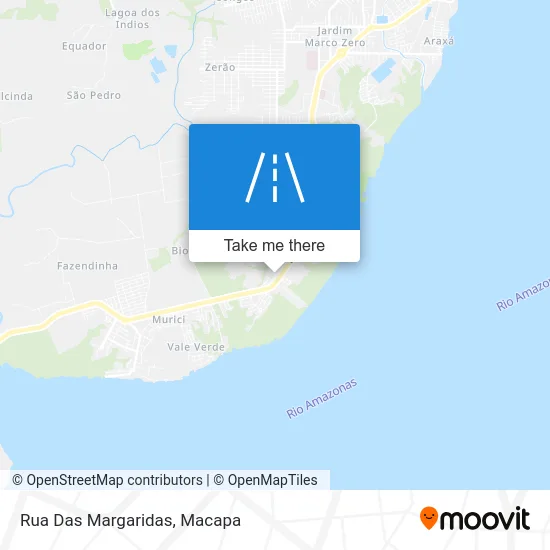 Rua Das Margaridas map