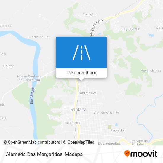 Alameda Das Margaridas map