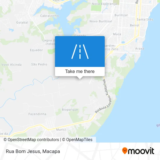 Rua Bom Jesus map
