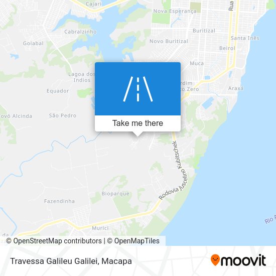 Travessa Galileu Galilei map