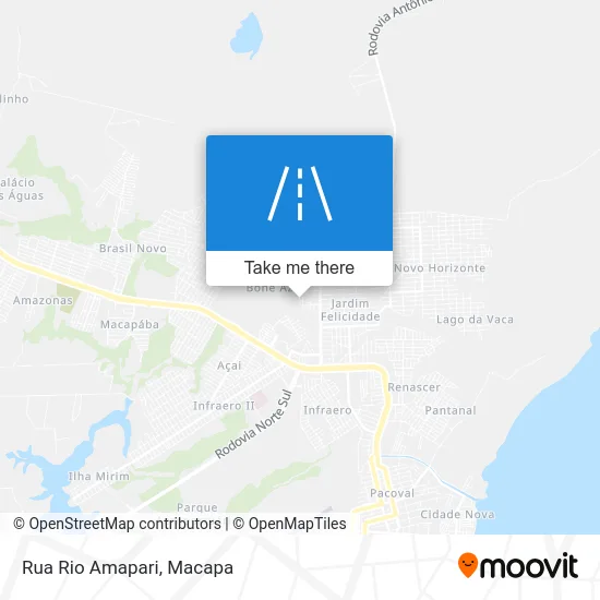 Rua Rio Amapari map