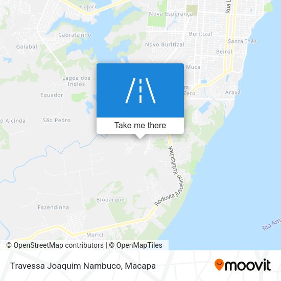 Travessa Joaquim Nambuco map