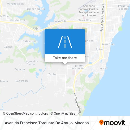 Avenida Francisco Torquato De Araujo map