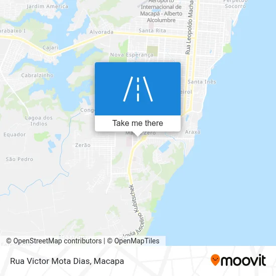 Rua Victor Mota Dias map