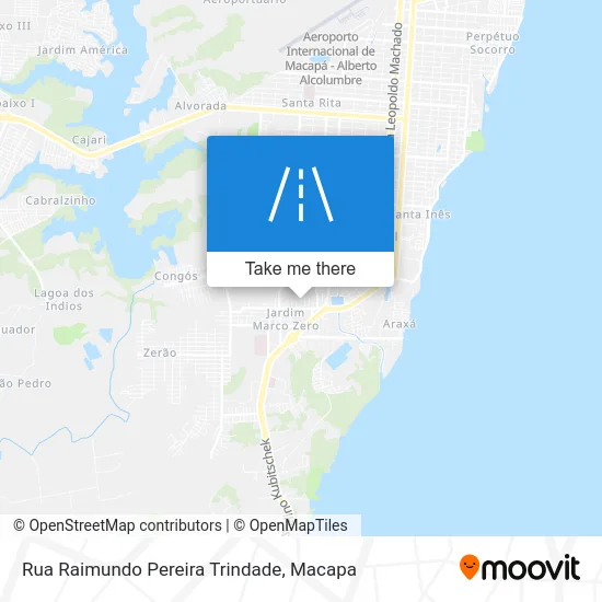 Rua Raimundo Pereira Trindade map