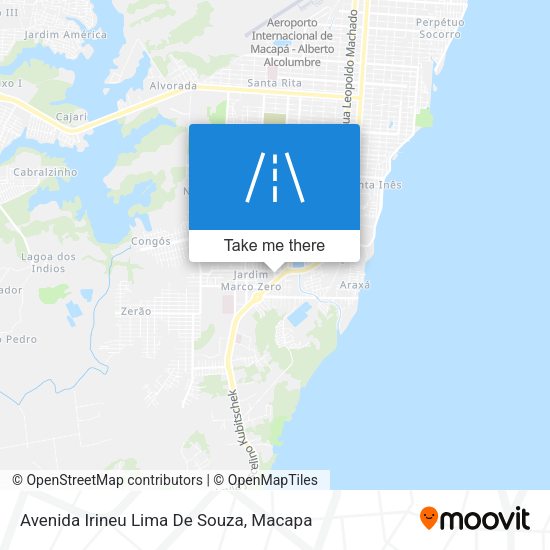Avenida Irineu Lima De Souza map