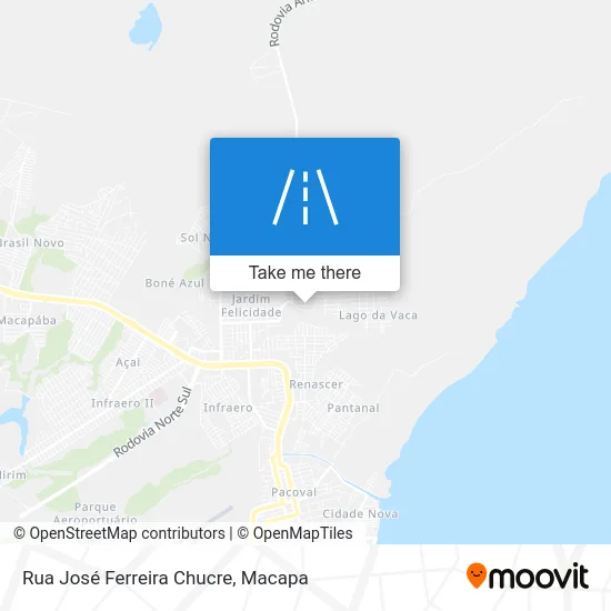 Rua José Ferreira Chucre map