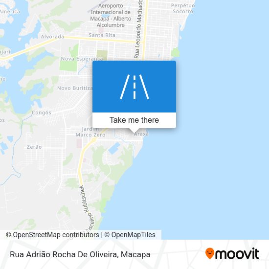 Rua Adrião Rocha De Oliveira map