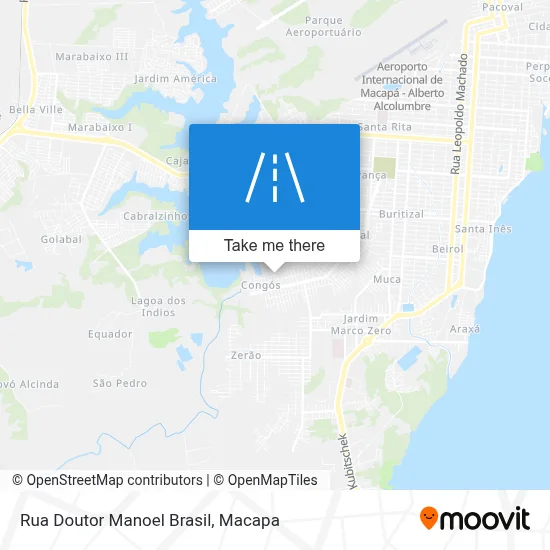 Rua Doutor Manoel Brasil map