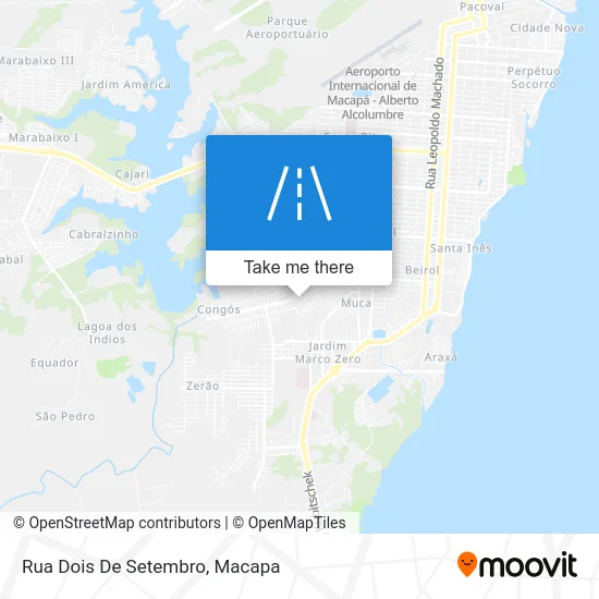 Rua Dois De Setembro map