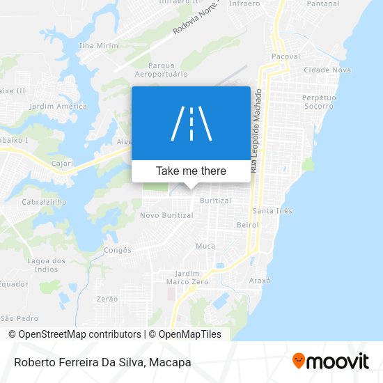 Roberto Ferreira Da Silva map