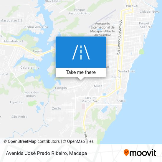 Avenida José Prado Ribeiro map
