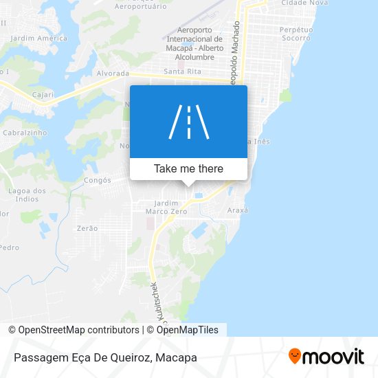 Passagem Eça De Queiroz map