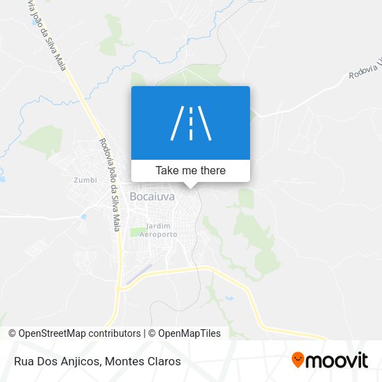 Rua Dos Anjicos map