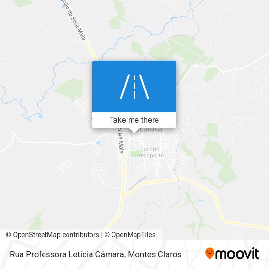 Rua Professora Letícia Câmara map