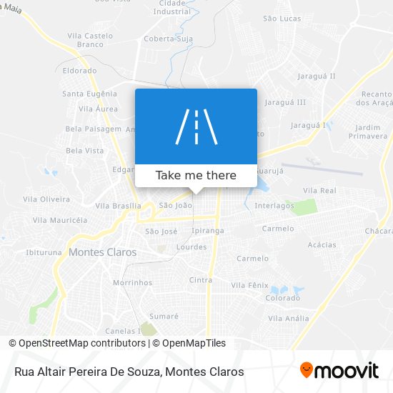 Mapa Rua Altair Pereira De Souza