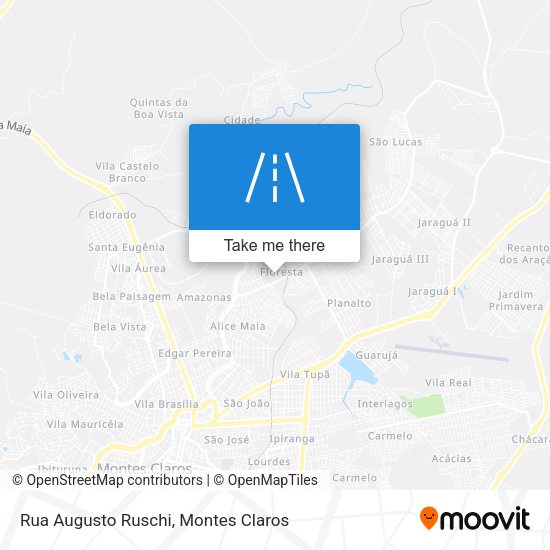Rua Augusto Ruschi map