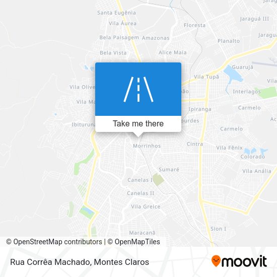 Rua Corrêa Machado map