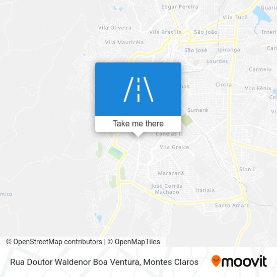 Rua Doutor Waldenor Boa Ventura map