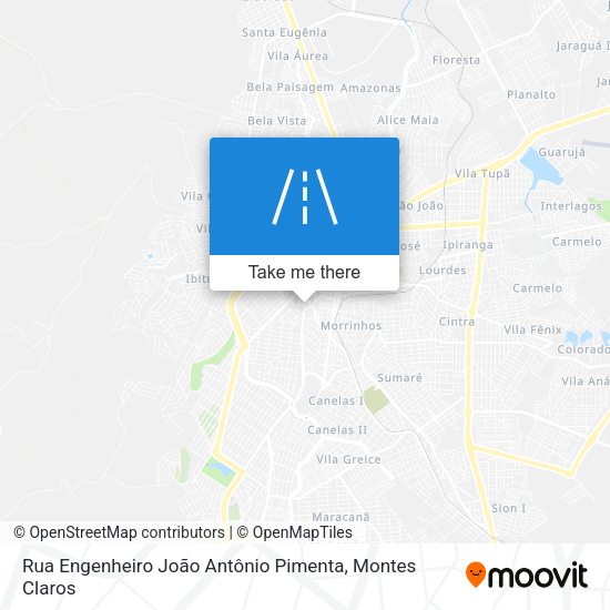 Rua Engenheiro João Antônio Pimenta map