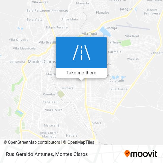 Rua Geraldo Antunes map
