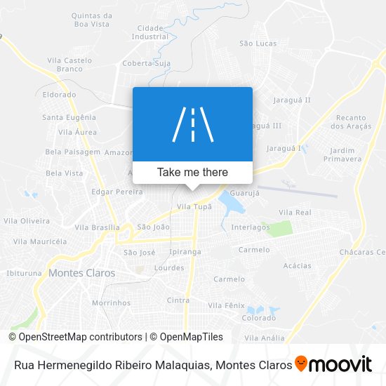 Rua Hermenegildo Ribeiro Malaquias map