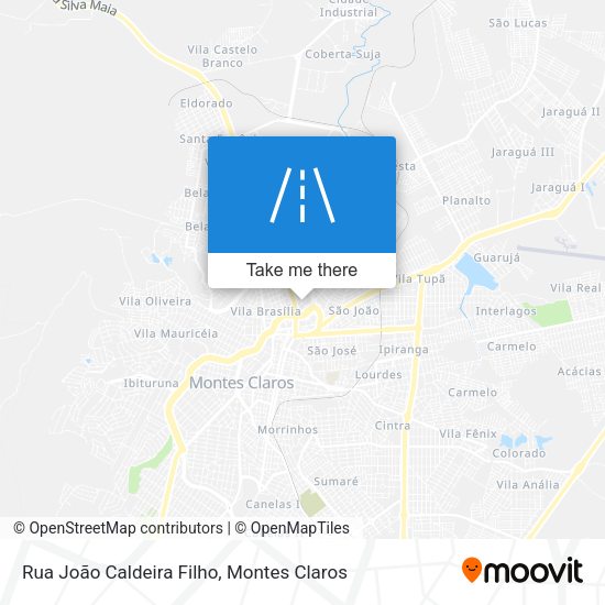Rua João Caldeira Filho map