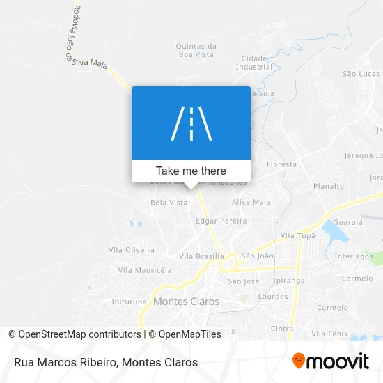 Rua Marcos Ribeiro map