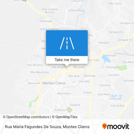 Rua Maria Fagundes De Souza map