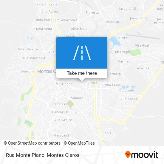Rua Monte Plano map