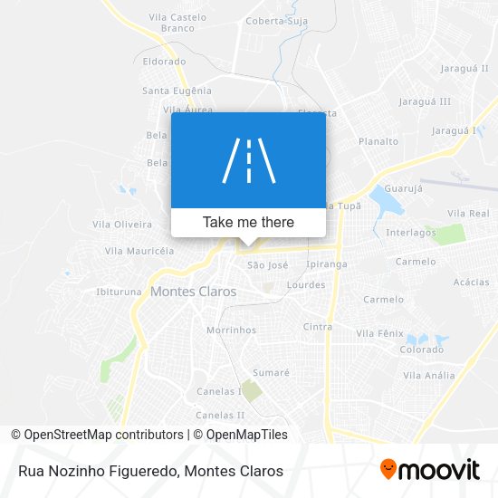 Rua Nozinho Figueredo map
