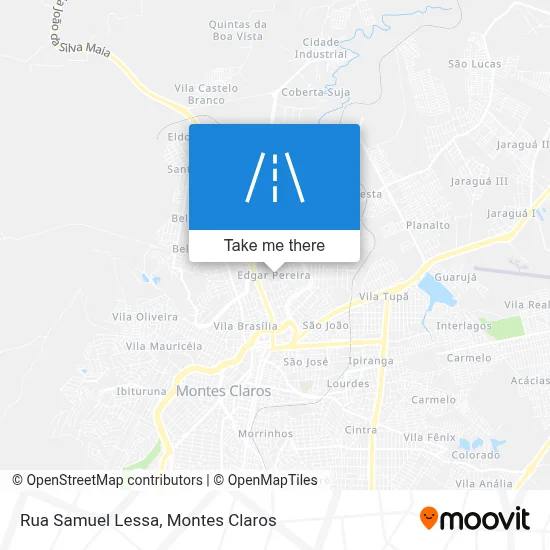Rua Samuel Lessa map