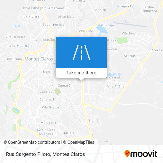 Rua Sargento Piloto map