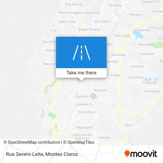 Rua Severo Leite map