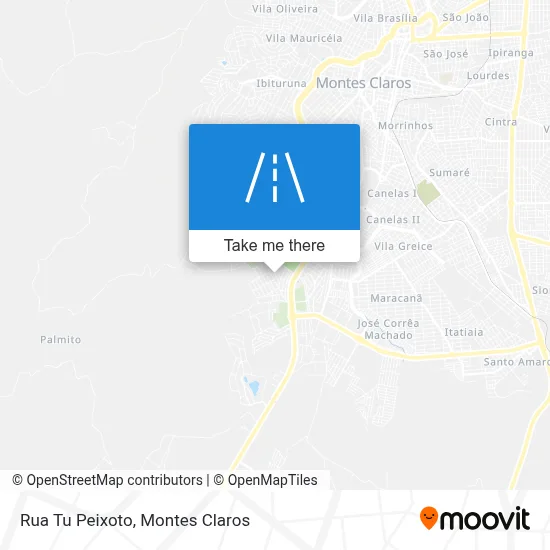 Rua Tu Peixoto map