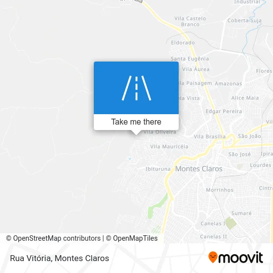 Rua Vitória map