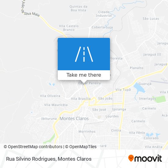 Rua Silvino Rodrigues map