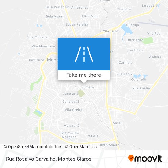 Rua Rosalvo Carvalho map