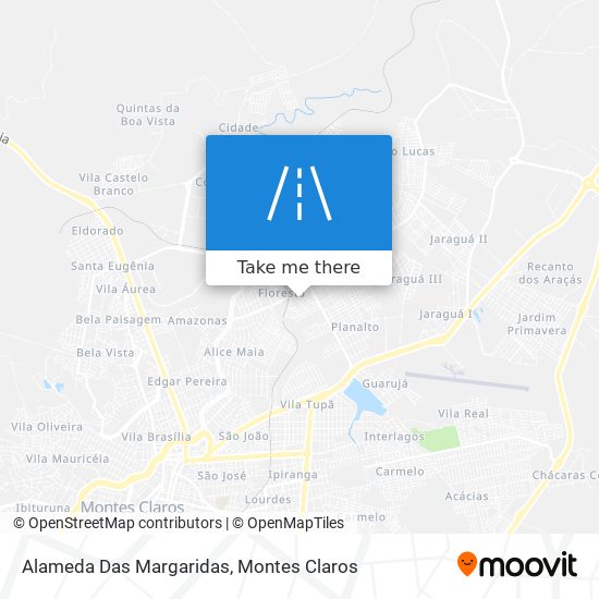 Mapa Alameda Das Margaridas