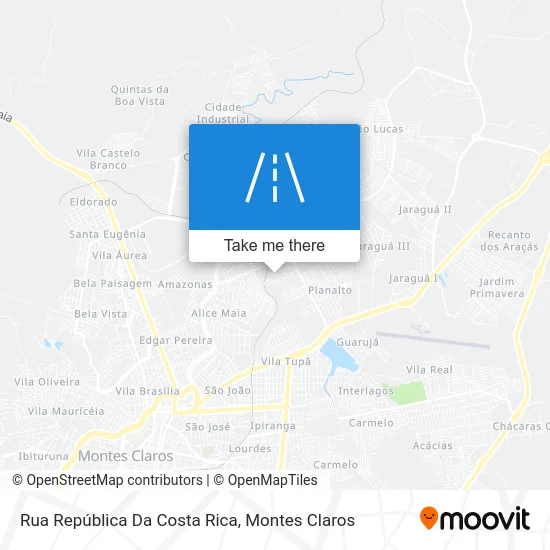 Rua República Da Costa Rica map
