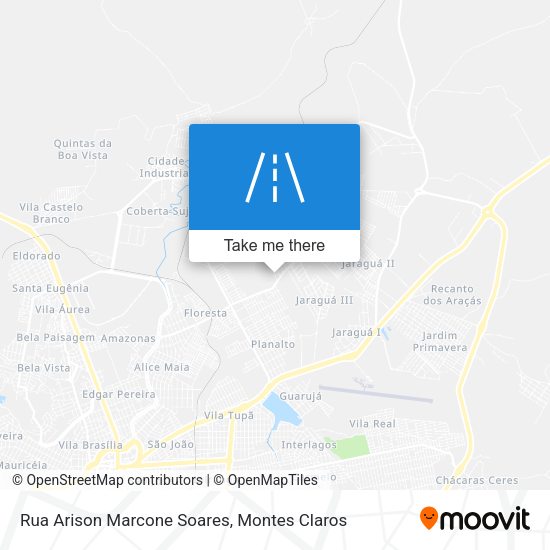 Rua Arison Marcone Soares map