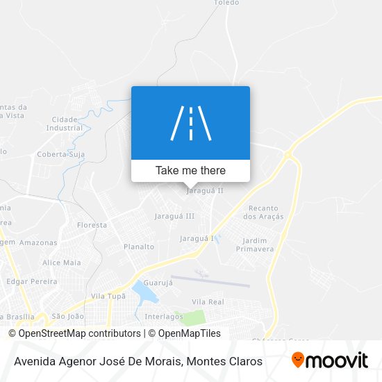 Avenida Agenor José De Morais map