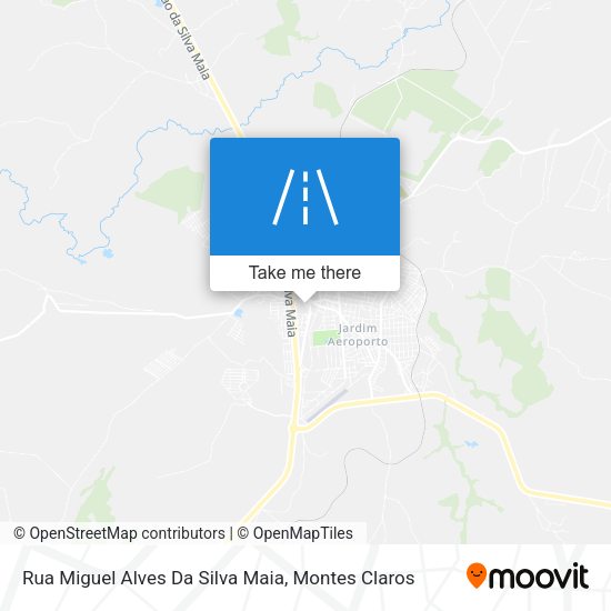 Rua Miguel Alves Da Silva Maia map