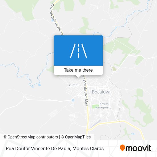 Rua Doutor Vincente De Paula map