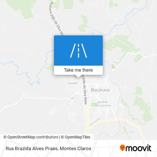 Rua Brazida Alves Praes map