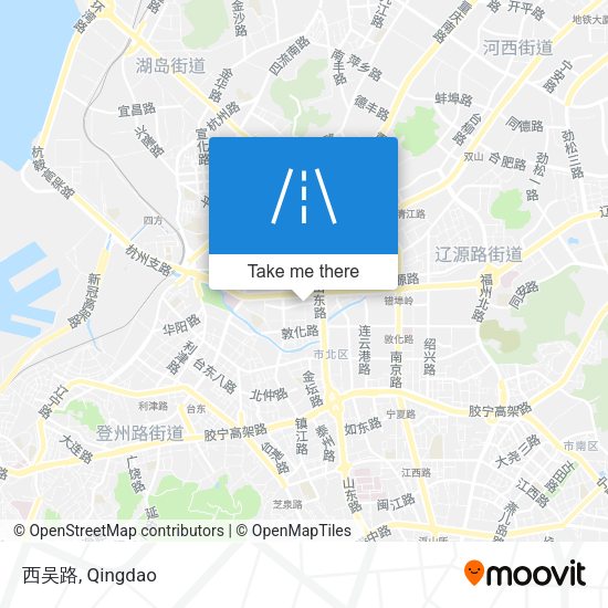 西吴路 map