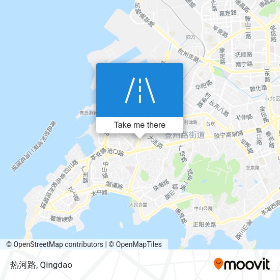 热河路 map
