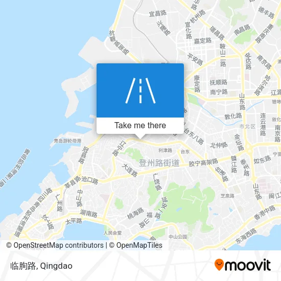 临朐路 map