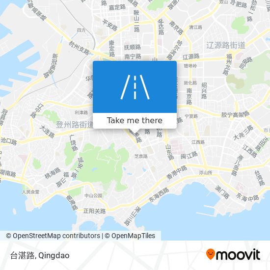 台湛路 map