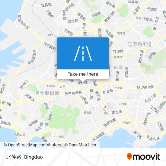 北仲路 map